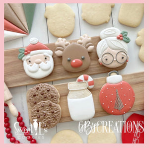 Sold Out: REINDEER CHRISTMAS cookie set WEDNESDAY CLASS: DECEMBER 11th